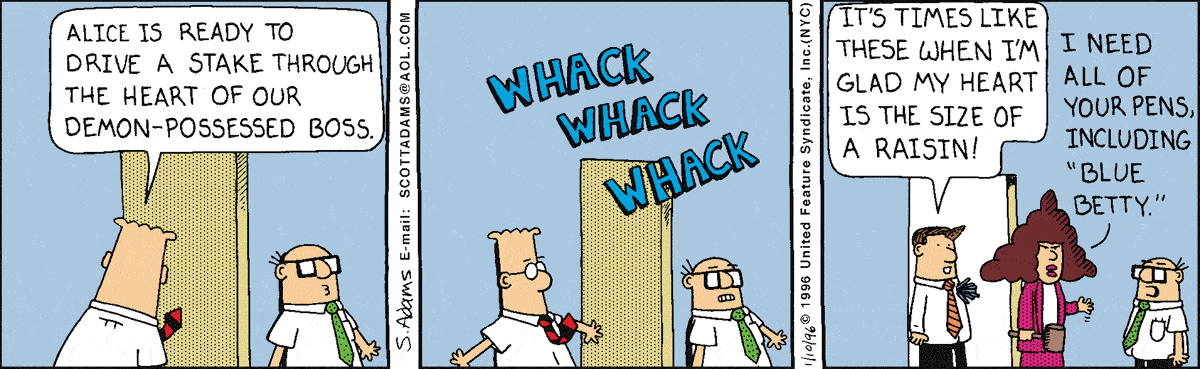 Dilbert Cartoon